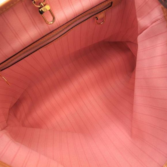 Louis Vuitton Damier Azur Delightful MM Shoulder Bag - Picture 3 of 8